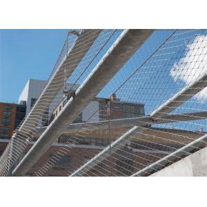 China Cuerda de acero inoxidable clásica Mesh Lightweight For School Playground de la virola supplier