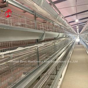 Stainless Steel Wire Battery Cage For Chicken 432cm2 Area Bird Adela