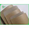 China Durable B Flute Brown Corrugated Paper Sheets &amp; Pads 125gsm + 100gsm wholesale