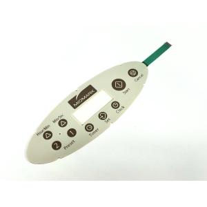 China Matrix Sealed Industrial Membrane Switches 1mm Pitch With Led Embedded wholesale