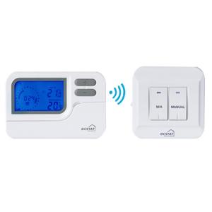 China Wireless 7 Day Programmable LCD Room Thermostat For Temperature Control wholesale