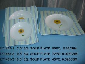 China Melamine Plate (LY1435) on sale 