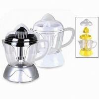 1L Squeeze Electric Fruit Juicer, Juice Extractor with Detachable transparent container