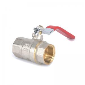 China Large Flow Metal Ball Valve Forged 1/4'' - 4'' Brass Water Ball Valve supplier