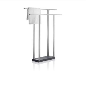 China Support de serviette de salle de bains de deux côtés polissant le support de serviette debout libre supplier