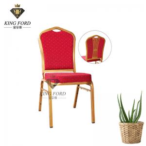 Hotel Banquet Chairs  With Back Flower Design Moulded Foam Seat