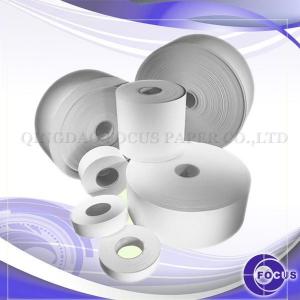 China Black Image Smooth Jumbo Thermal Paper Roll Cash Register Paper supplier