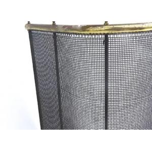 China 8X8 Stainless Steel Woven Wire Mesh Screen 0.5m-3m Width  For Fireplace Screen supplier