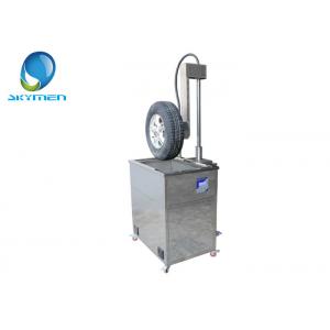 Alloy Wheel / Tire Cleaning Machine with Digital Control , Easy Sweep