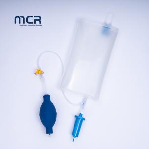 Quick Infusion Transparent 500ml Pressure Infusion Bag With Pressure Indicator For ICU