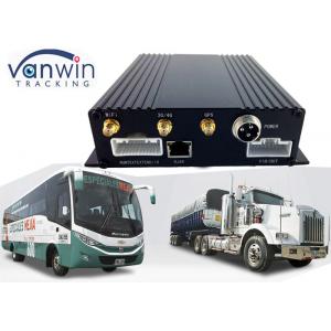 China Vehicles 4 Channel Car DVR / Mobile DVR PTZ Local Remote Control supplier