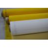 China malha da impressão da tela de 77T 100%Polyester para a impressão da cerâmica com a cor amarela wholesale