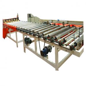 China Semi-automatic Wood Grain PVC Film Gypsum Board Lamination Machine supplier