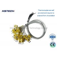 China Thermocouple with Connector, 0-1000°C Use Temp, Ceramic/Plastic on sale