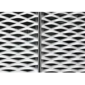 Safety Expanded aluminum mesh panel for wall cladding decoration