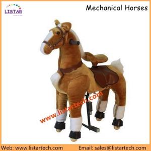 Horse & Pony Ride on Toys, Giddyup Go Pony Walking Animal Ride on Horse, Mechanical Horse