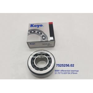 China 7525256.02 7525256 BMW differential bearings double row ball bearings 31.75x73.025x29.375mm supplier
