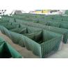 Sand Filled 120*150mm Woven Mesh Army Barrier