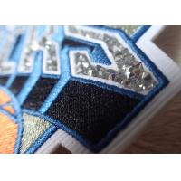 China Hotfix Custom Embroidered Patches Rhinestone Motif Iron On Transfer For Hoodies on sale