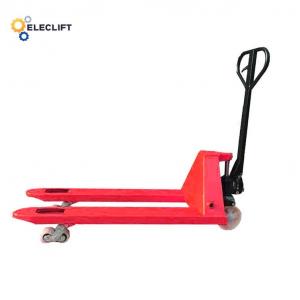 Steel Aluminum Manual Pallet Truck Hand Pump Truck Raised Height 7.9-8.6 In