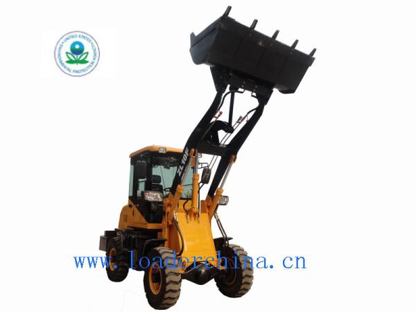 EPA approved front end loader with pallet fork