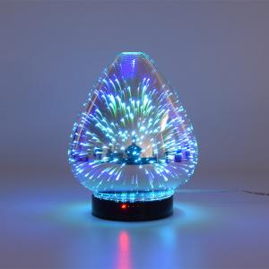 China 3D Color Glass Electronic Aroma Diffuser Essential Oil Aromatherapy Humidifier Aromatherapy Sprayer supplier