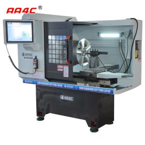 China Laser Scanning Alloy Wheel Diamond Cutting Machine Refurbished Cnc Lathe Wheel Straightening Repair supplier