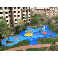 China Outdoor Kids Playgrounds Flooring EPDM Rubber Floor For Amusement Park on sale