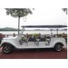 USA Popular Classic Golf Carts 48V DC Motor 8 Seat Electric Classic Car