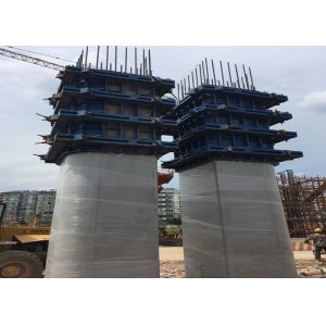 China Pier Cap Formwork rassemblé par structure multi flexible, Peri Column Formwork supplier