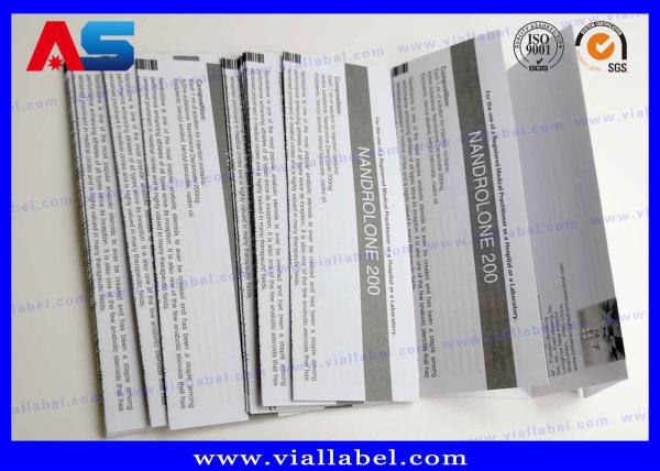 Custom Box Inserts Paper Flyer Leaflet Printing For Muscle Growth Enanthate 200mg Description
