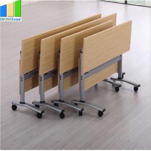 Ebunge Office Meeting Training Folding School Table Folding Desk With Wheels