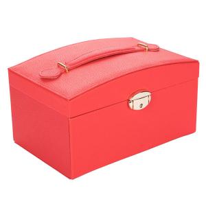 big jewelry box custom logo travel portable jewelry box multifunction jewellery storage box