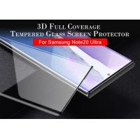 China 3D AGC Tempered Glass Screen Protector For Samsung Note 20 Ultra on sale