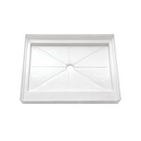 China White Acrylic Shower Pan CUPC Shower Base JND-APR-C4836 Fade Resistant on sale