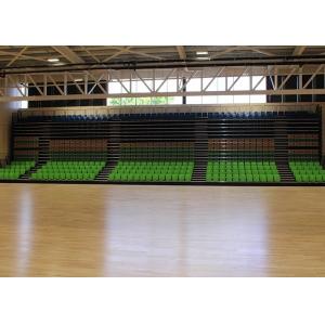 China School Sport Hall Arena Stage Seating Retractable Anti - Slip Plywood Deck supplier