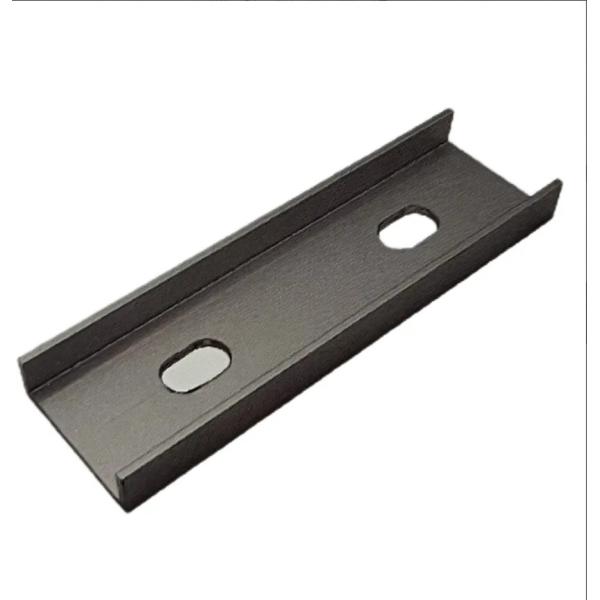 Panneau solaire étanche à l'air des rails de montage du panneau solaire personnalisé rails en aluminium