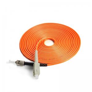 Simplex ST To FC Fiber Patch Cable 1m 2m 3m 5m For Area Network / FTTH