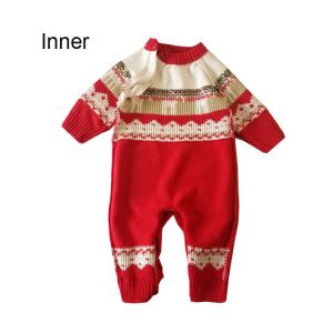 2023 New Arrivals Baby Boy Girl Clothes Romper Newborn in Bulk Kids Long Sleeve Winter Christmas baby Clothing