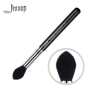 Jessup Single Tapered Highlighter Brush Private Label Makeup Brush Manufacturer Brush With Copper Ferrule B072