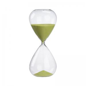 China 15 30 60 Minutes Glass Hourglass Sand Timer Size Customized supplier