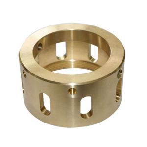 Online CNC Machining Service For Custom Sheet Metal Fabrication Brass Parts