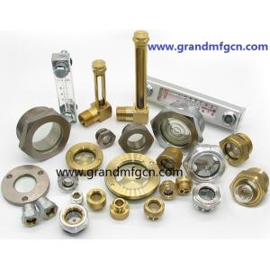 China BSP G 2&quot; 3&quot; Brass oil level sight glass observation evaporator oil level sight glasses OEM service no finishing wholesale