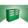 China Green Cardboard Pallet Display for Skincare Products with 6 Trays wholesale