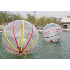 Grands jouets gonflables de l'eau de Comercial, boule de marche colorée de l'eau gonflable pour l'adulte