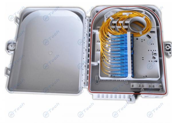 24 Ports Fiber Termination Box , 24Cores Fiber Optic FTTH Distribution Box