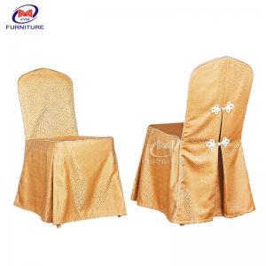 China ODM Modern Wedding Decoration Stretch Dining Chair Covers For Hotel Banquet supplier