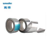 China Shiny Silver Super Sticky Aluminum Tape ,  Aluminum Repair Tape Without Liner on sale