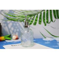 China Glass Item Title Clear Glass Soap Dispenser Bottle with Stainless Steel Pump on sale