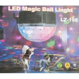 China 6 LED Disco Dj Stage Lighting LED RGB Crystal Magic Ball Effect Light DMX Light KTV Party supplier